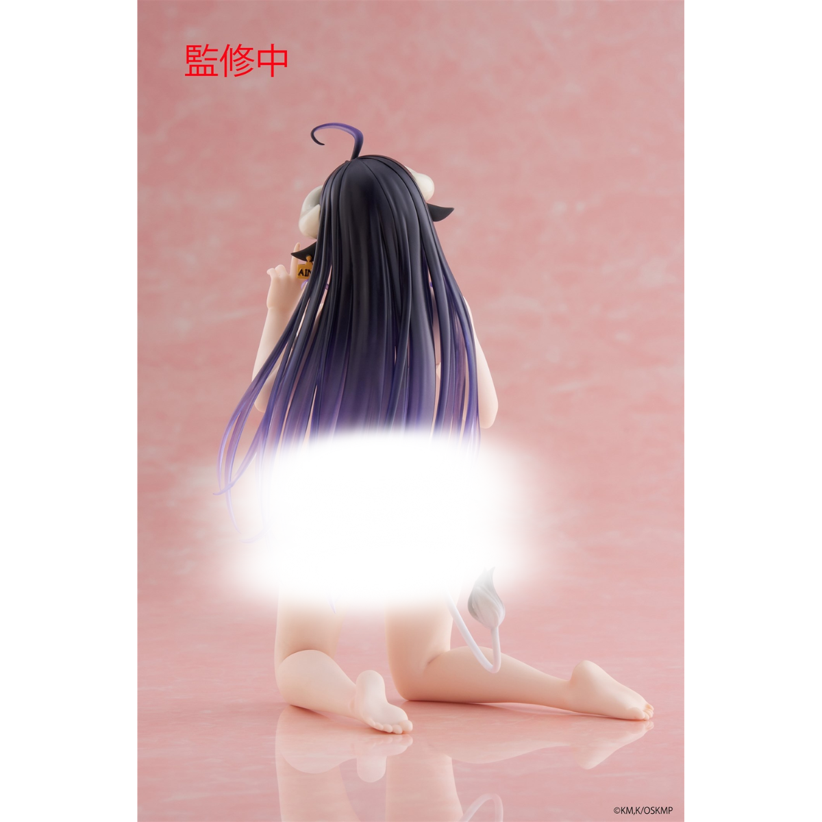 Overlord Desktop Cute Figure - "Albedo" (Cow-Print Swimsuit Ver.)-Taito-Ace Cards & Collectibles