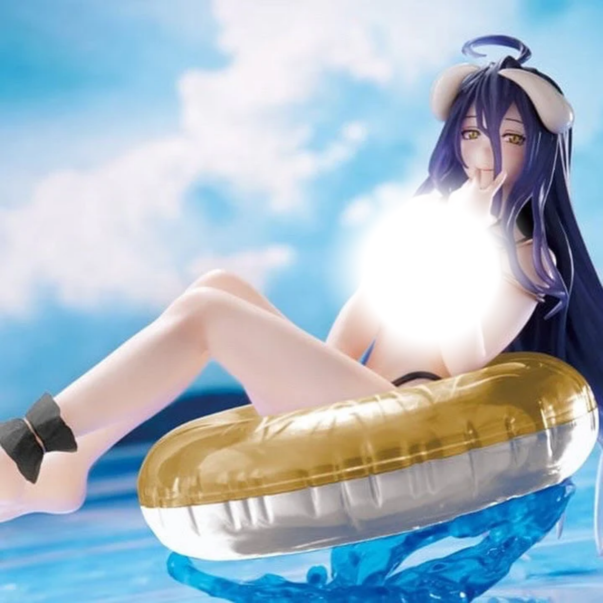 Overlord IV Aqua Float Girls Figure "Albedo" (Renewal Edition)-Taito-Ace Cards & Collectibles