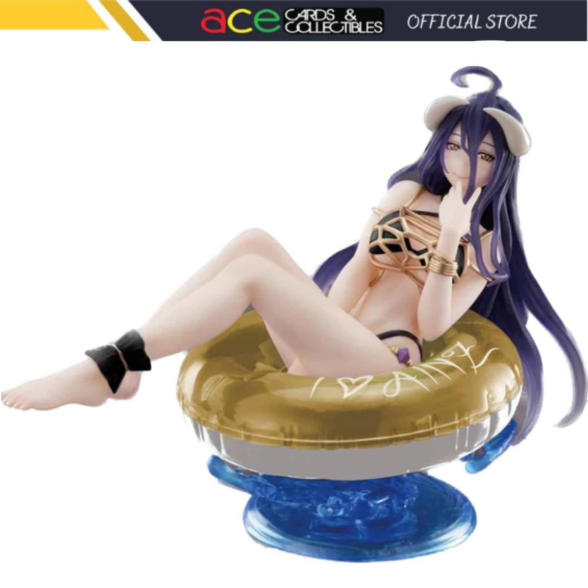 Overlord IV Aqua Float Girls Figure "Albedo" (Renewal Edition)-Taito-Ace Cards & Collectibles