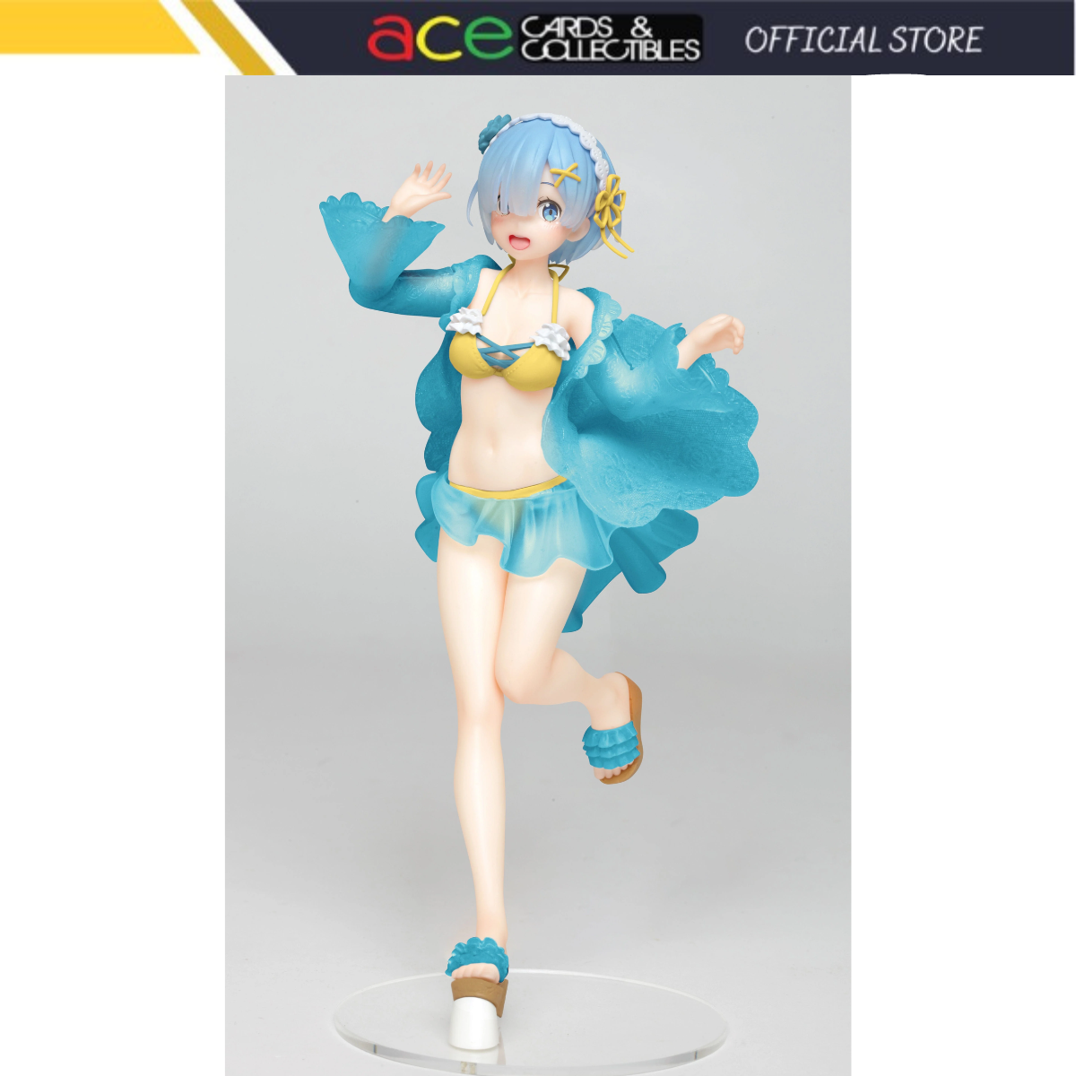 Re: Zero Starting Life in Another World Precious Figure "Rem" (Original Frill Swimwear Ver.) Renewal Edition-Taito-Ace Cards & Collectibles