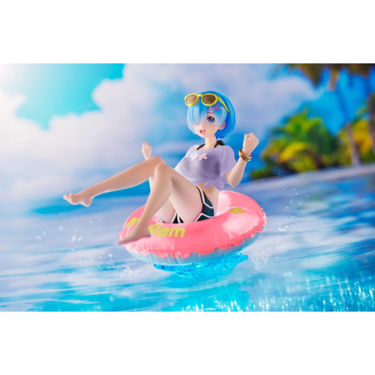 Re:Zero Starting Life in Another World Aqua Float Girls Figure &quot;Rem&quot; (Renewal Edition)-Taito-Ace Cards &amp; Collectibles