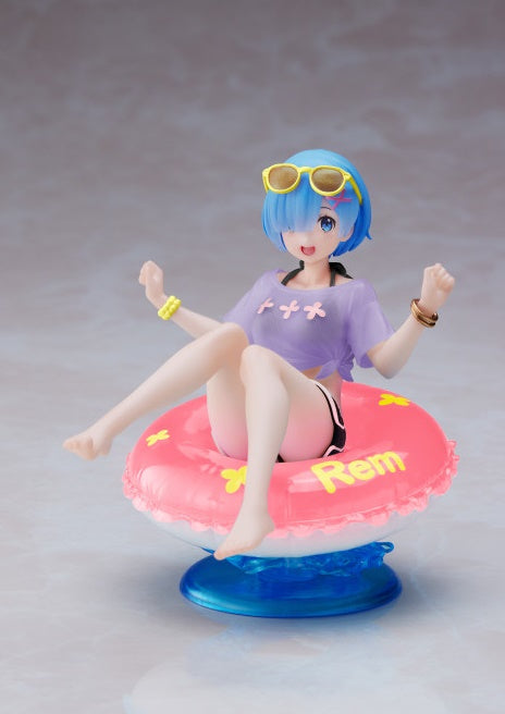 Re:Zero Starting Life in Another World Aqua Float Girls Figure &quot;Rem&quot; (Renewal Edition)-Taito-Ace Cards &amp; Collectibles