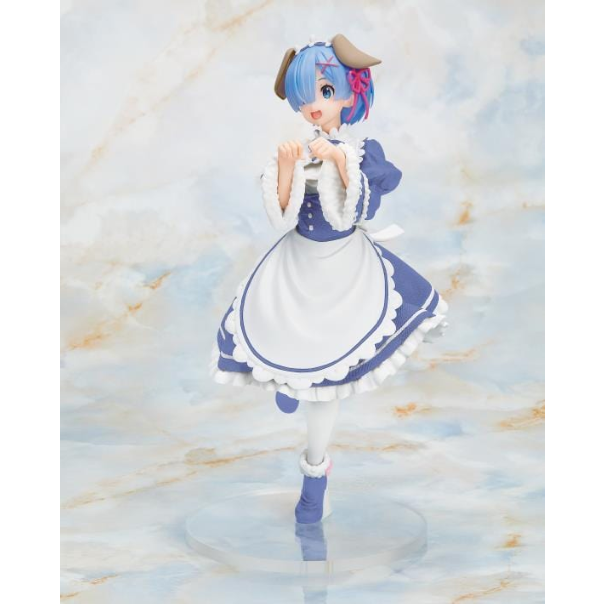 Re:Zero Starting Life in Another World Coreful Figure "Rem" (Memory Snow Puppy Ver.) Renewal Edition-Taito-Ace Cards & Collectibles