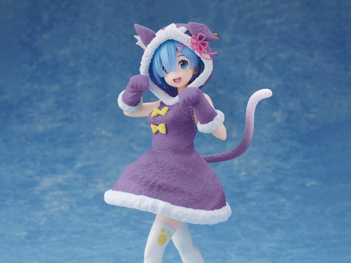 Re:Zero Starting Life in Another World Coreful Figure &quot;Rem&quot; (Puck Outfit Ver.) Renewal Edition-Taito-Ace Cards &amp; Collectibles