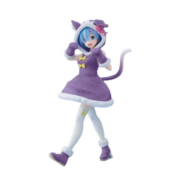 Re:Zero Starting Life in Another World Coreful Figure "Rem" (Puck Outfit Ver.) Renewal Edition-Taito-Ace Cards & Collectibles