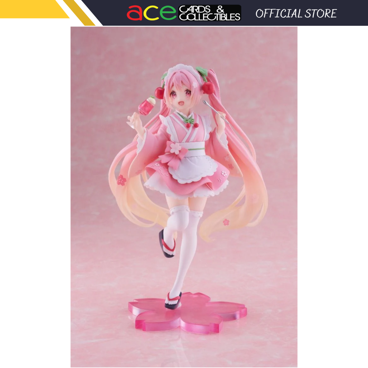 TAITO Sakura Miku Newley Written Figure (Japanese Cafe Ver.)-Taito-Ace Cards & Collectibles