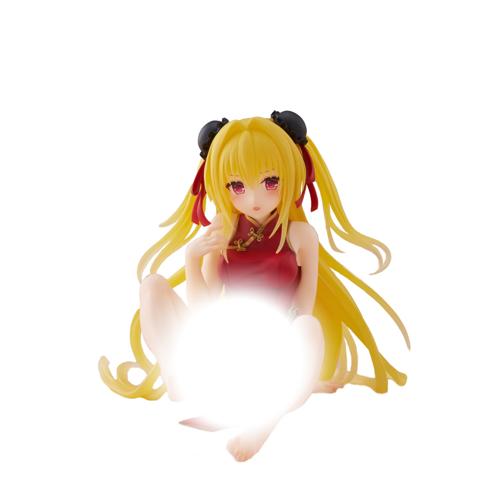TAITO To Love-Ru Darkness Desktop Cute Figure "Golden Darkness” (Chinese Dress Ver.)-Taito-Ace Cards & Collectibles