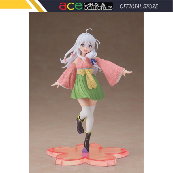 Wandering Witch: The Journey Of Elaina Coreful Figure "Elaina" (Sakura Kimono Ver.)-Taito-Ace Cards & Collectibles