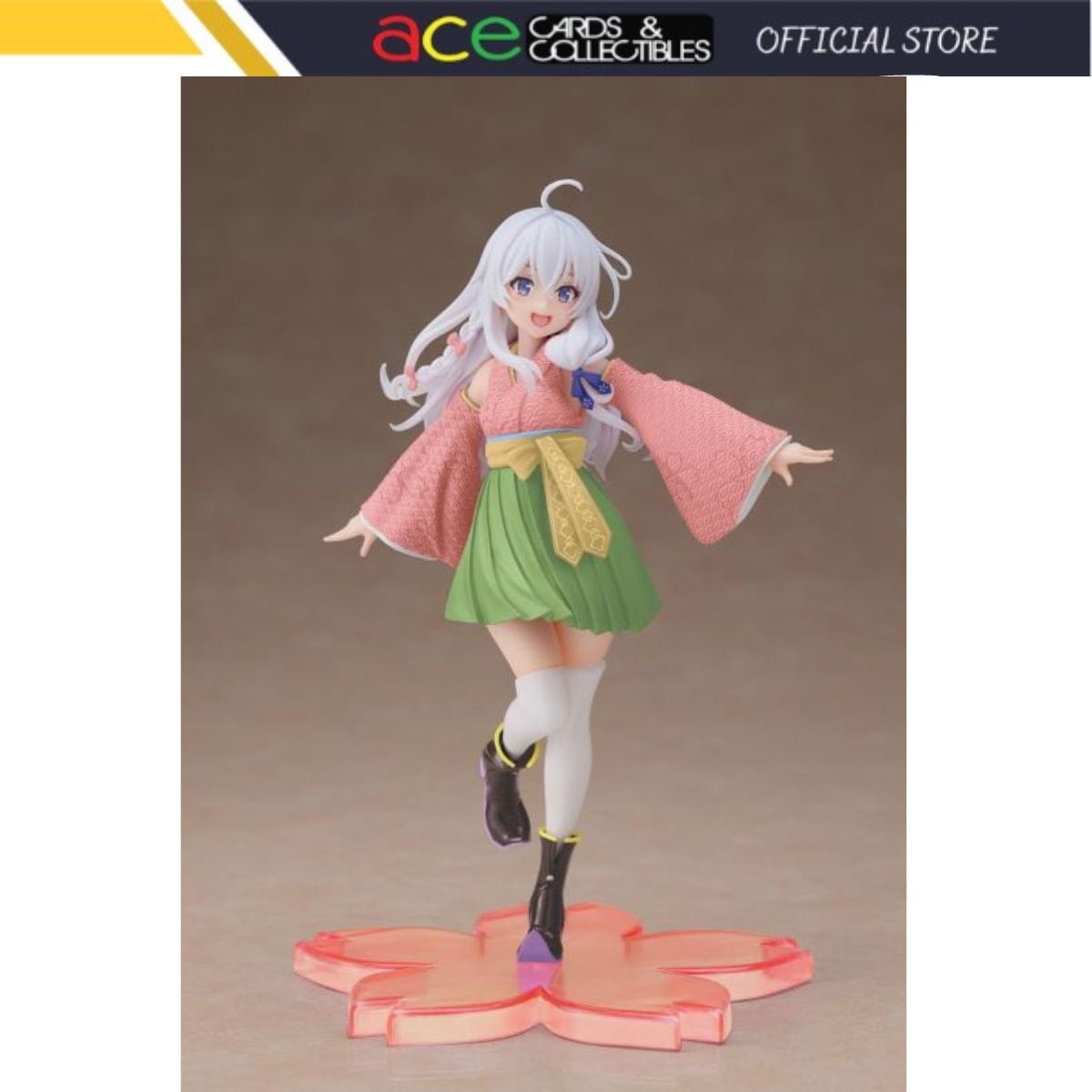 Wandering Witch: The Journey Of Elaina Coreful Figure "Elaina" (Sakura Kimono Ver.)-Taito-Ace Cards & Collectibles
