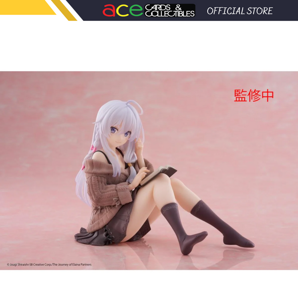 Wandering Witch: The Journey of Elaina Desktop Cute Figure - "Elaina" (Casual Clothes Ver.)-Taito-Ace Cards & Collectibles