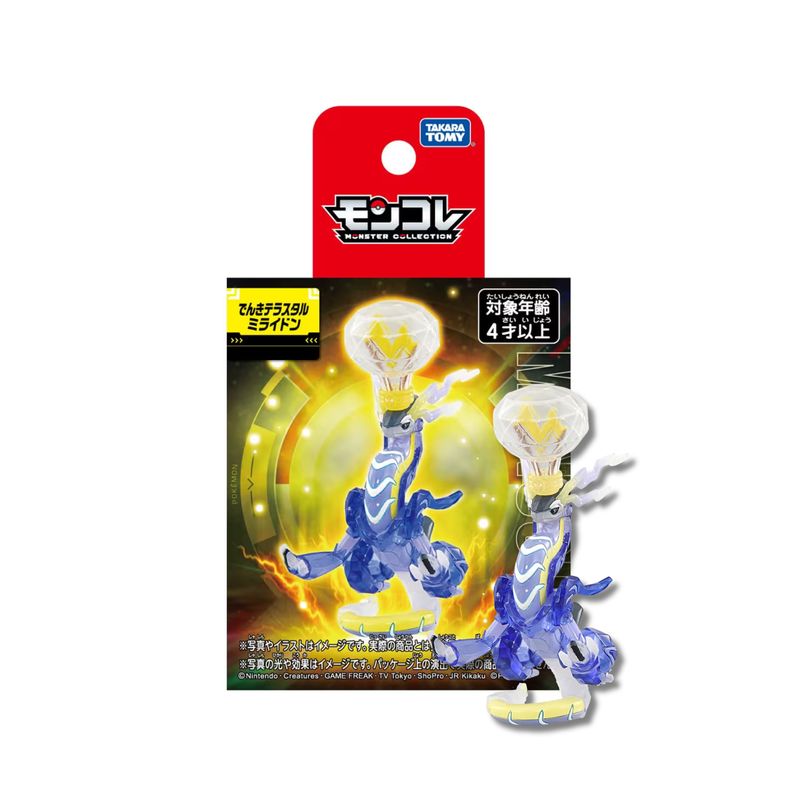 Pokemon Moncolle "Electric Terastal Miraidon" MT-05-Takara Tomy-Ace Cards & Collectibles