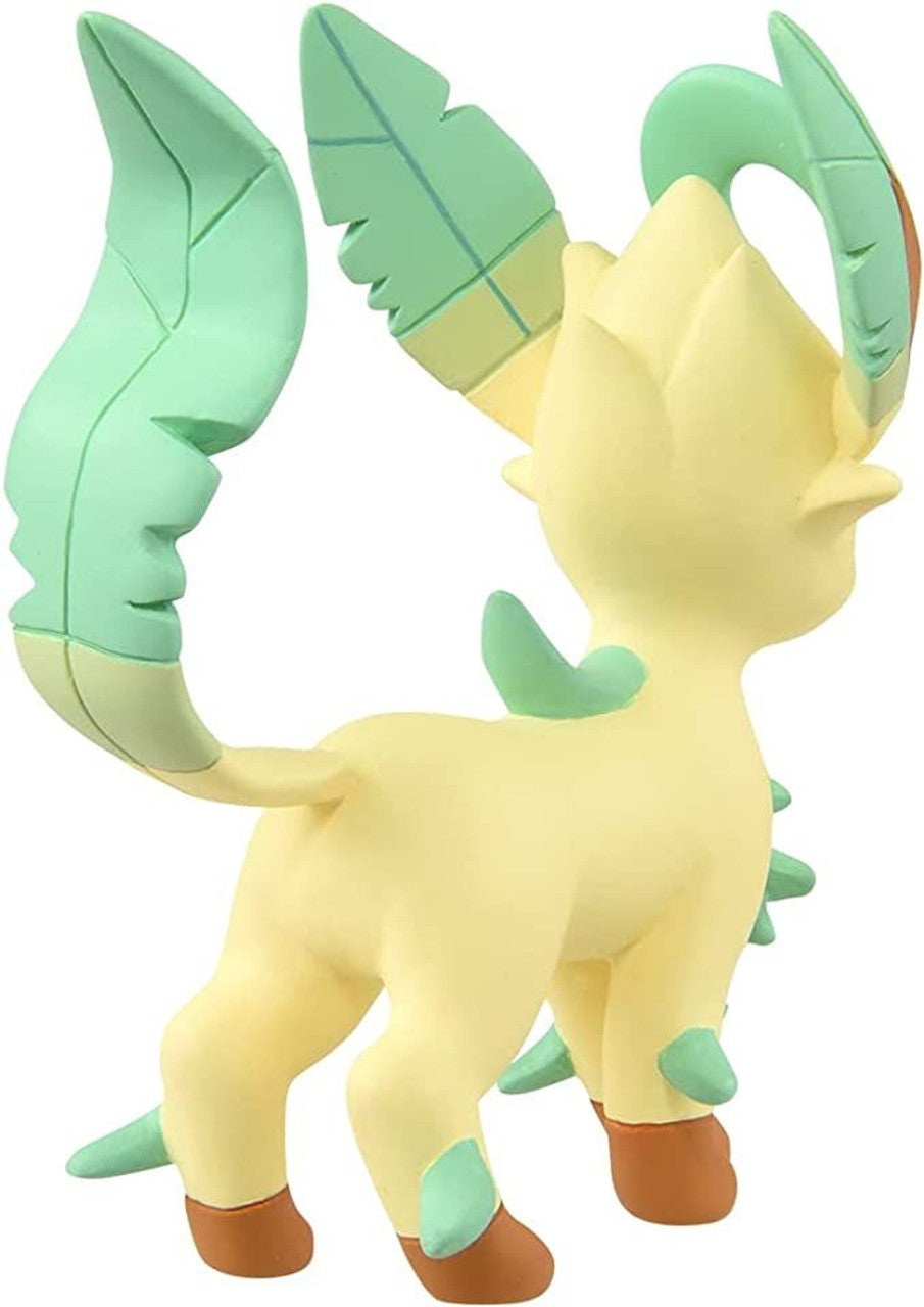 Pokemon Moncolle &quot;Leafeon&quot; (MS)-Takara Tomy-Ace Cards &amp; Collectibles