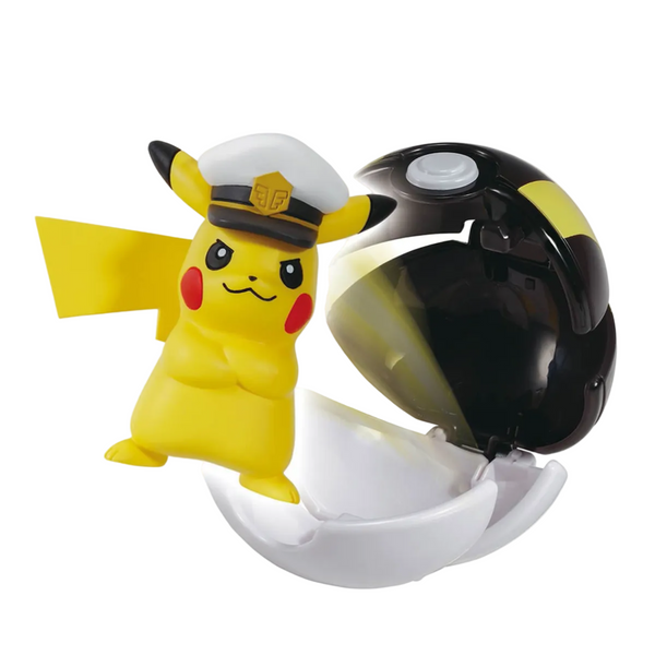 Pokemon Moncolle Pokederuze Captain Pikachu (Ultra Ball)-Takara Tomy-Ace Cards & Collectibles