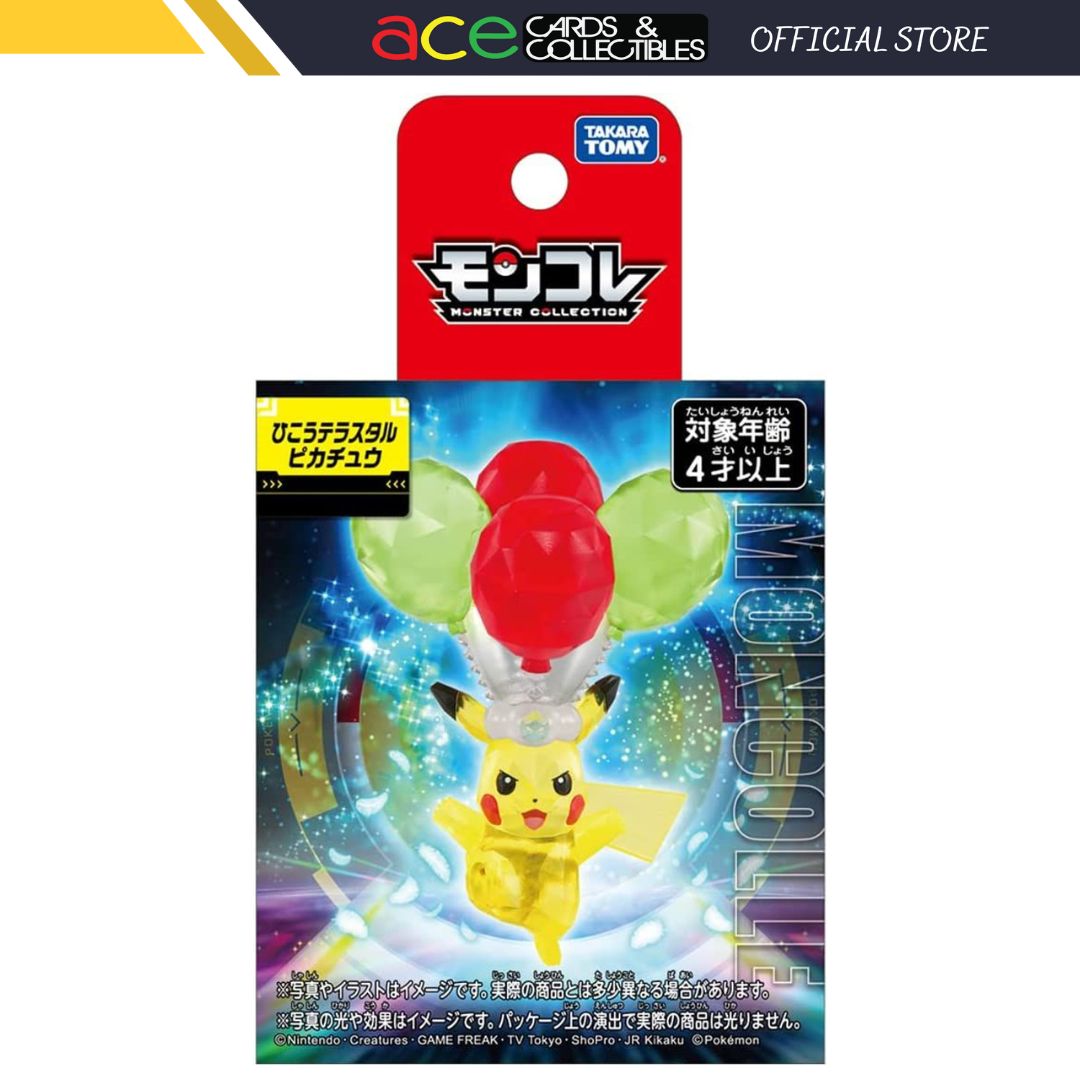 Pokemon Moncolle Terastal Phenomenon &quot;Pikachu&quot; (MT-01)-Takara Tomy-Ace Cards &amp; Collectibles
