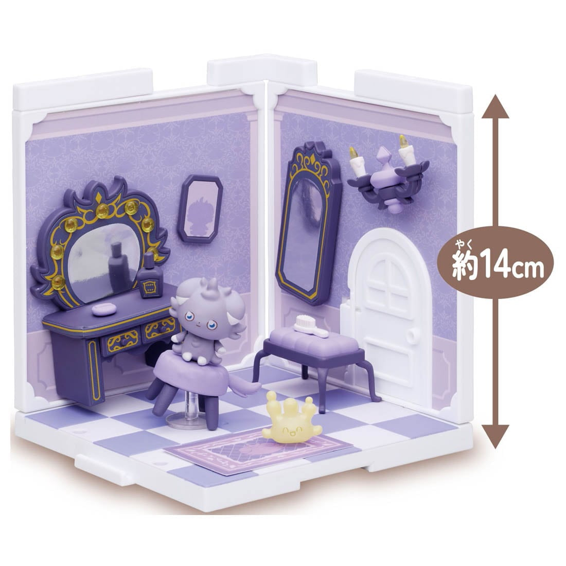 Pokemon Pokepeace House Dressing Room &quot;Espurr &amp; Milcery&quot;-Takara Tomy-Ace Cards &amp; Collectibles