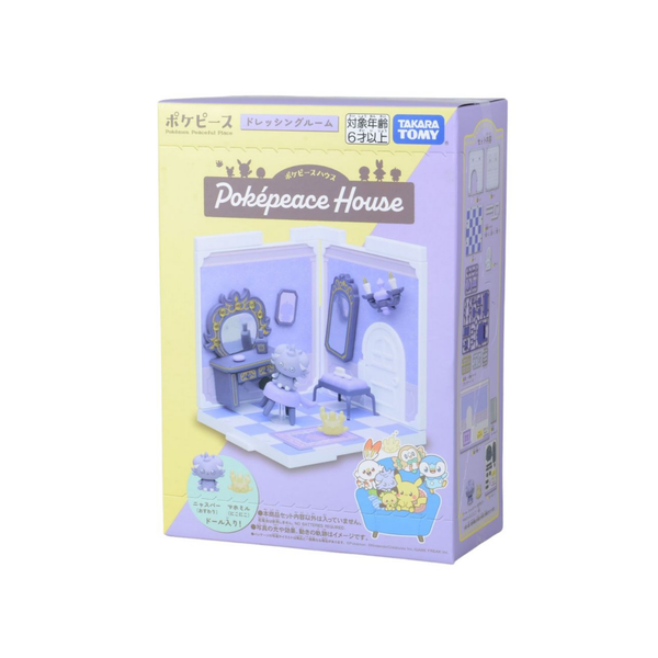 Pokemon Pokepeace House Dressing Room "Espurr & Milcery"-Takara Tomy-Ace Cards & Collectibles