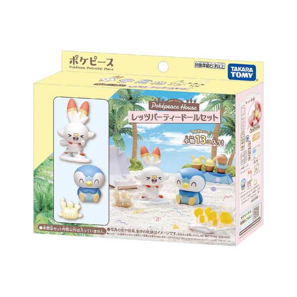 Pokemon Pokepeace House Let's Party Doll Set-Takara Tomy-Ace Cards & Collectibles