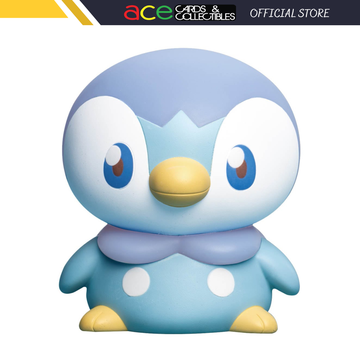 Pokemon Pokepeace Puni Kyun Light &quot;Piplup&quot;-Takara Tomy-Ace Cards &amp; Collectibles