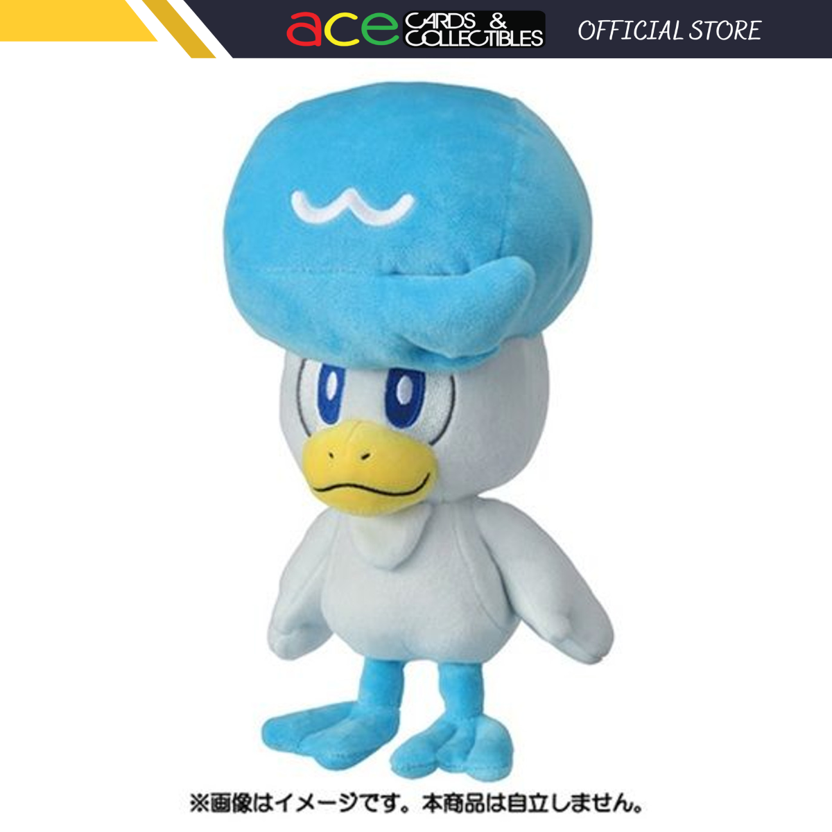 Pokemon Stuffed Plush Toy "Quaxly"-Takara Tomy-Ace Cards & Collectibles