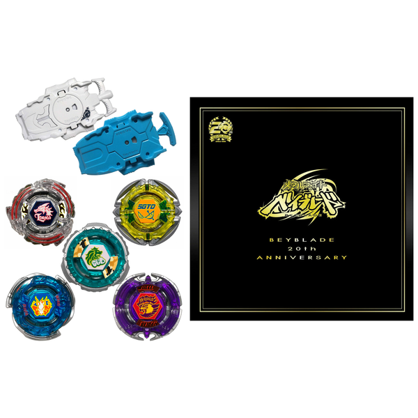 Takara Tomy Beyblade Burst B-00 20th Anniversary Limited Edition Beyblade-Takara Tomy-Ace Cards & Collectibles
