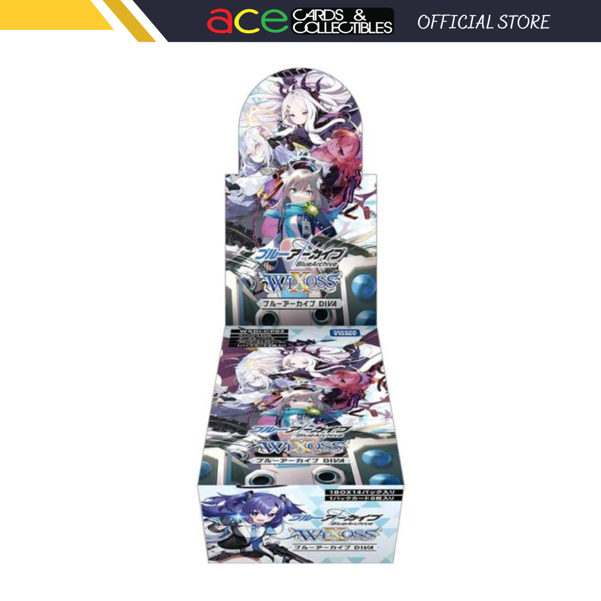 WIXOSS TCG Booster &quot;Blue Archive DIVA&quot; [WXDI-CP02] (Japanese)-Booster Pack (Random)-Takara Tomy-Ace Cards &amp; Collectibles