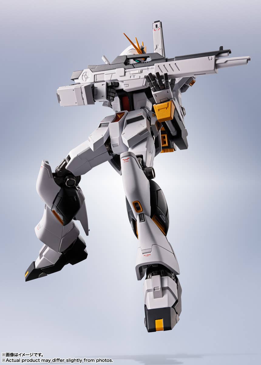 BANDAI TAMASHII x Metal Robot Spirits Nu Gundam (Side MS)-Tamashii-Ace Cards & Collectibles