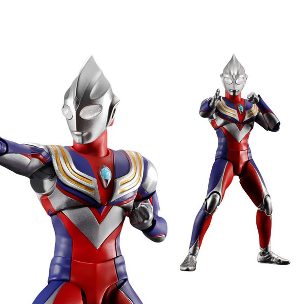 BANDAI TAMASHII x Ultraman Tiga Multi Type Figuarts "Shinkocchou Seihou" (30th Anniversary Edition)-Tamashii-Ace Cards & Collectibles