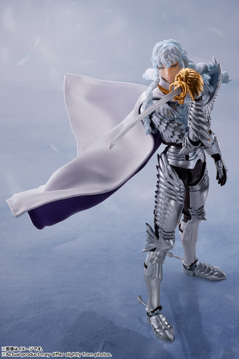 Bandai Tamashi Berserk S.H.Figuarts Figure "Griffith" (Hawk of Light Ver.)-Tamashii-Ace Cards & Collectibles