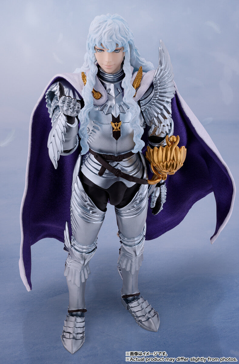 Bandai Tamashi Berserk S.H.Figuarts Figure "Griffith" (Hawk of Light Ver.)-Tamashii-Ace Cards & Collectibles