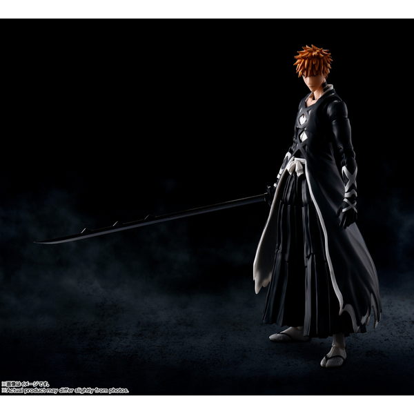 TAMASHII NATIONS Boneco pré-pintado S.H. Figuarts Bleach Kurosaki