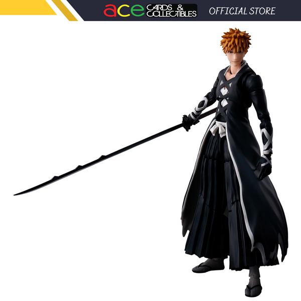 Bleach S.H.Figuarts Bankai Tensazangetsu " Ichigo Kurosaki"-Tamashii-Ace Cards & Collectibles