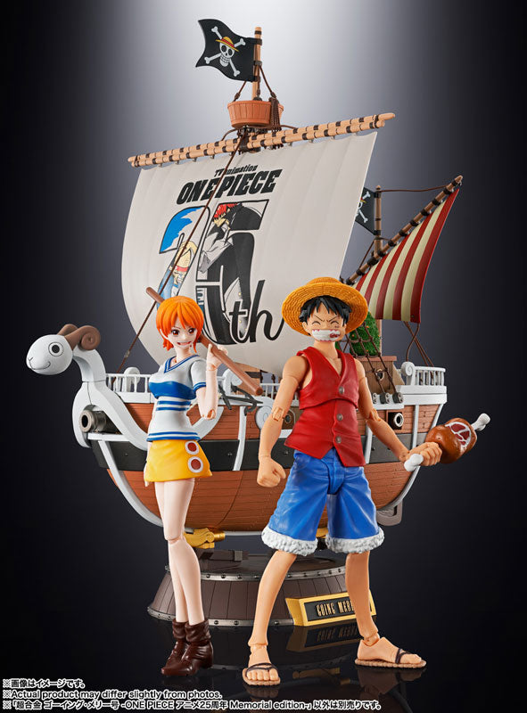 Chogokin Going Merry ONE PIECE Anime 25th Anniversary Memorial edition &quot;ONE PIECE&quot;-Tamashii-Ace Cards &amp; Collectibles