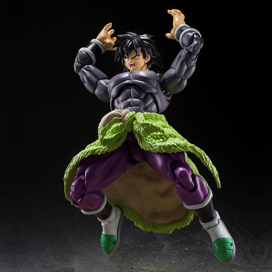 Dragon Ball S.H Figuarts Action Figure &quot;Broly Super Hero&quot;-Tamashii-Ace Cards &amp; Collectibles