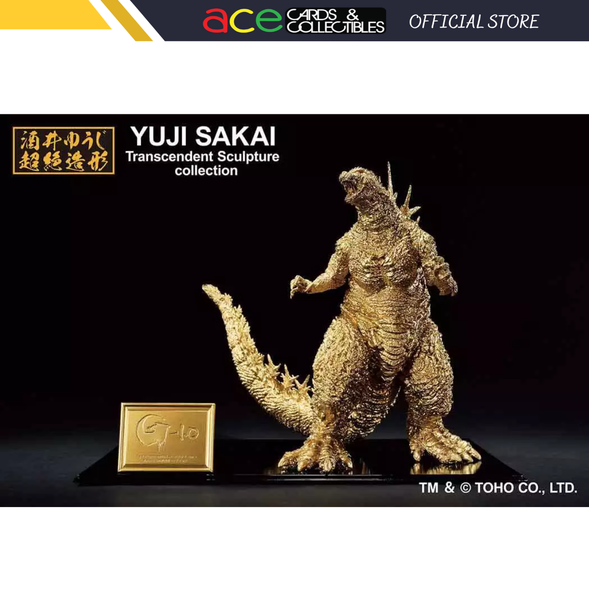 Ichibansho 2023 Figure "Godzilla" (Gold Color Ver.)-Tamashii-Ace Cards & Collectibles