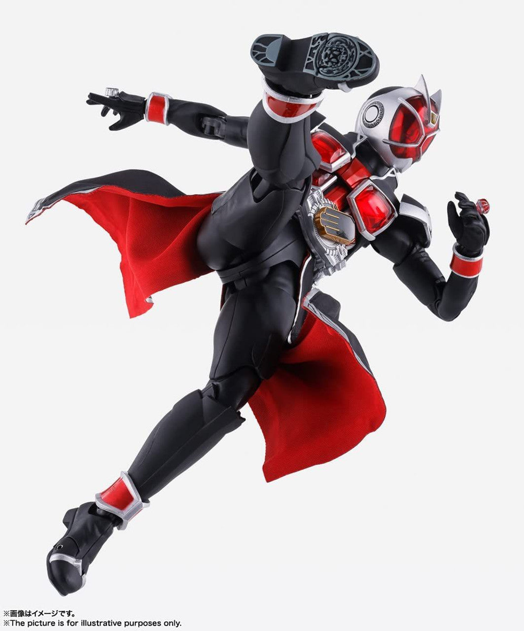 Kamen Rider Wizard Flame Style S.H.Figuarts &quot;Shinkocchou Seihou&quot; (10th Anniversary Ver.)-Tamashii-Ace Cards &amp; Collectibles
