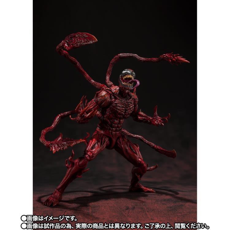 Marvel Venom S.H Figuarts &quot;Carnage&quot;-Tamashii-Ace Cards &amp; Collectibles