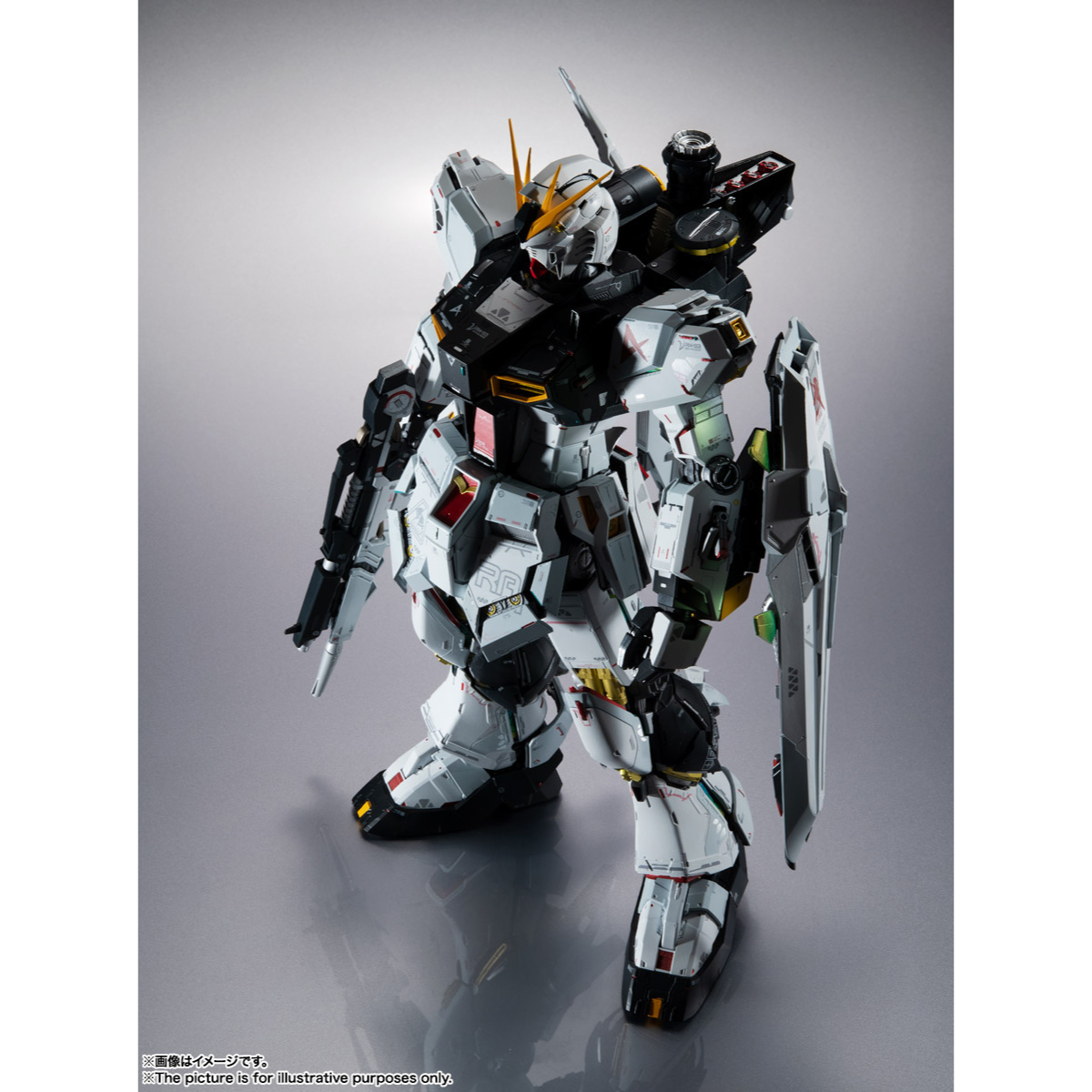 Mobile Suit Gundam Chars Counterattack Metal Structure Kaitaishouki RX-93 Nu Gundam-Tamashii-Ace Cards &amp; Collectibles