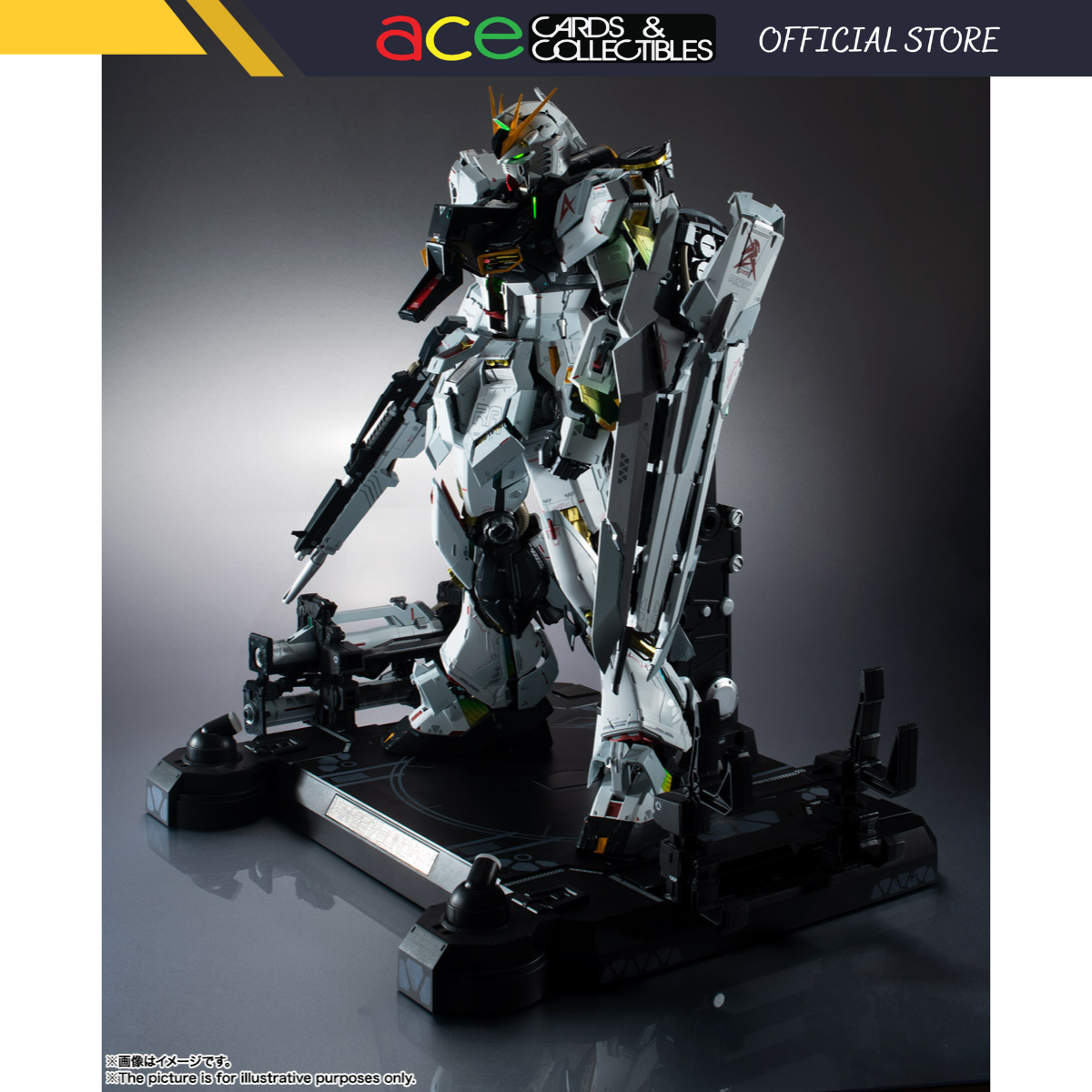 Mobile Suit Gundam Chars Counterattack Metal Structure Kaitaishouki RX-93 Nu Gundam-Tamashii-Ace Cards & Collectibles