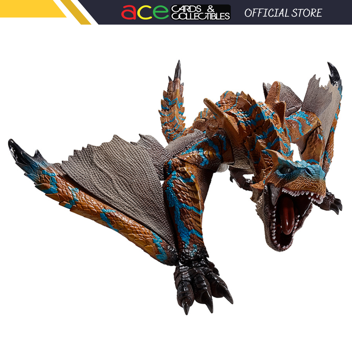 Monster Hunter S.H.Monster Arts &quot;Tigrex&quot;-Tamashii-Ace Cards &amp; Collectibles