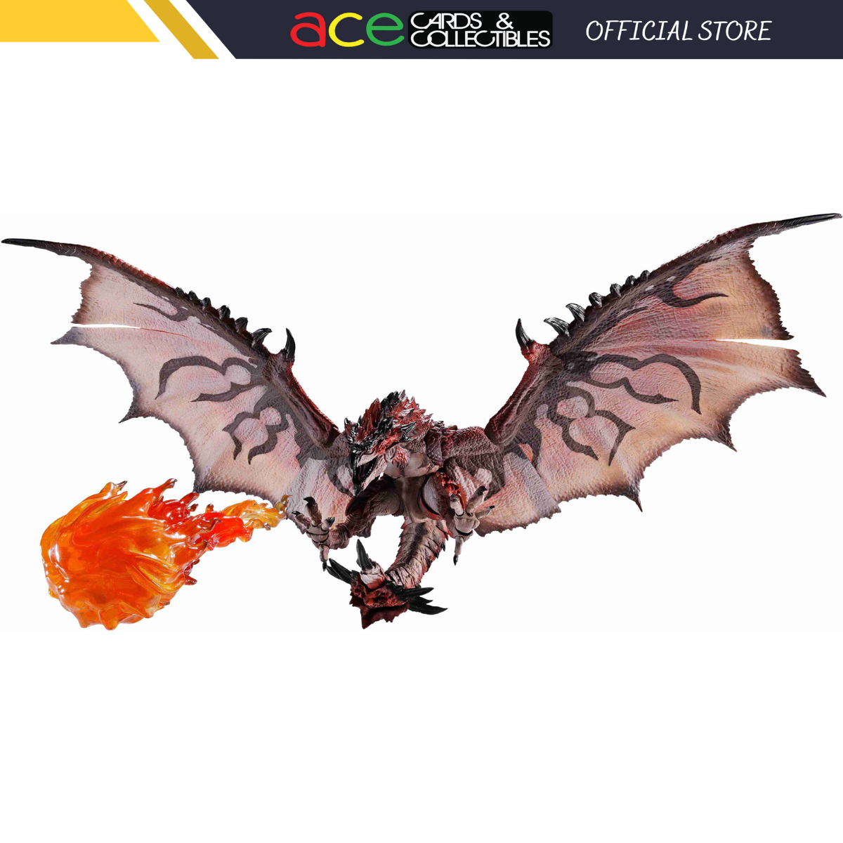Monster Hunter S.H.MonsterArts "Rathalos" (20th Anniversary Edition)-Tamashii-Ace Cards & Collectibles