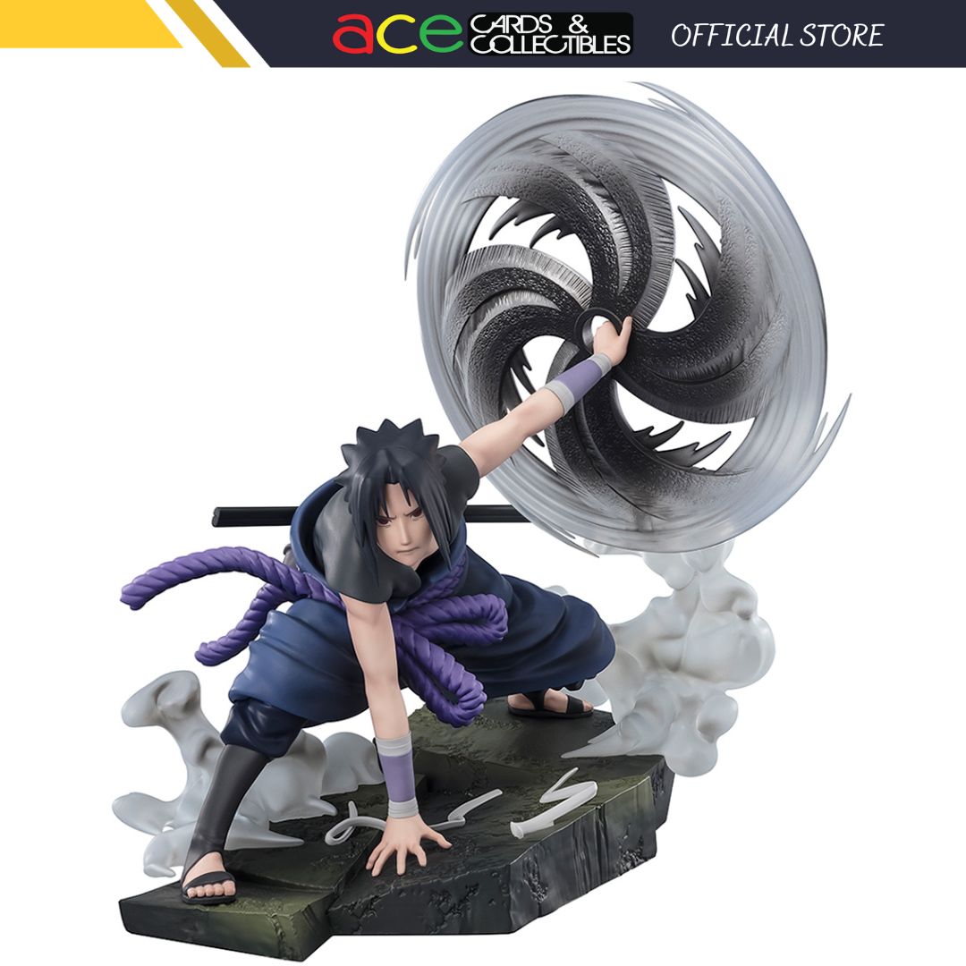 Naruto Shipudden "Sasuke Uchiha" The Light & Dark of the Mangekyo Sharingan-Tamashii-Ace Cards & Collectibles