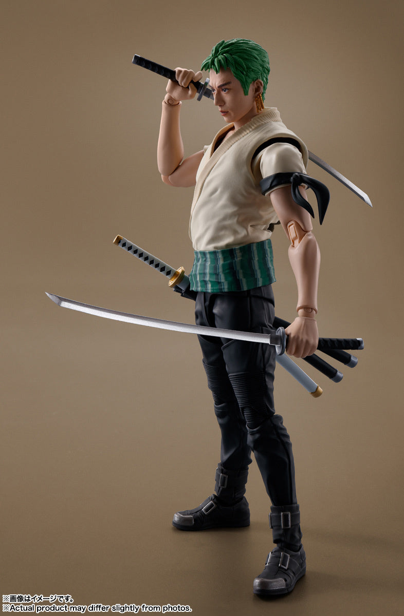 One Piece A Netflix Series S.H.Figuarts &quot;Roronoa Zoro&quot;-Tamashii-Ace Cards &amp; Collectibles