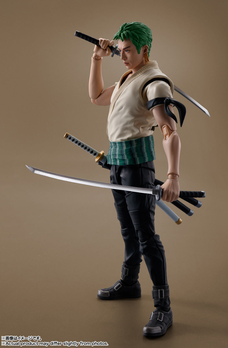 One Piece A Netflix Series S.H.Figuarts "Roronoa Zoro"-Tamashii-Ace Cards & Collectibles
