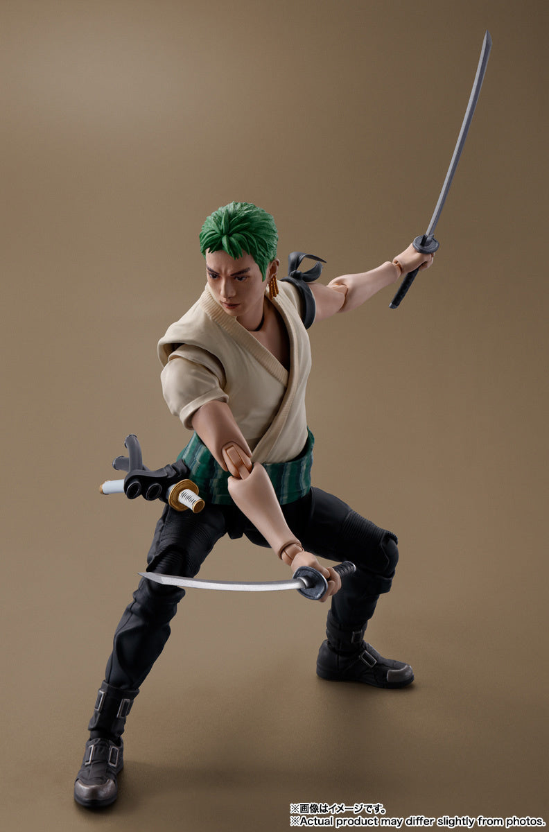 One Piece A Netflix Series S.H.Figuarts "Roronoa Zoro"-Tamashii-Ace Cards & Collectibles