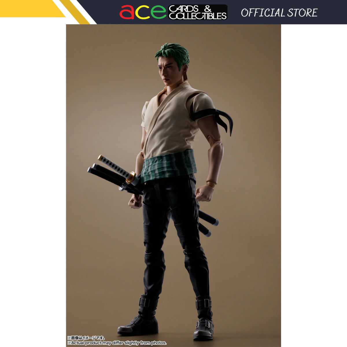 One Piece A Netflix Series S.H.Figuarts "Roronoa Zoro"-Tamashii-Ace Cards & Collectibles