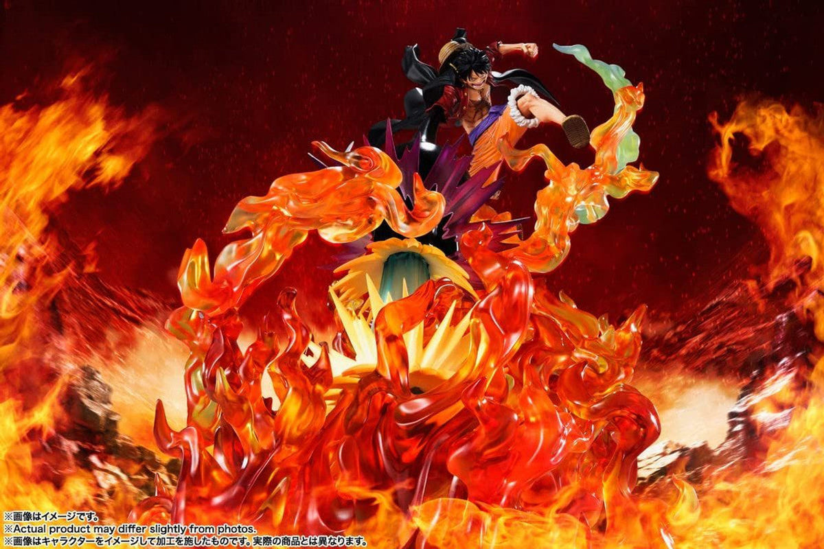 One Piece Figuarts Zero &quot;EXTRA BATTLE SPECTACLE Monkey D. Luffy - Red Roc -&quot;-Tamashii-Ace Cards &amp; Collectibles