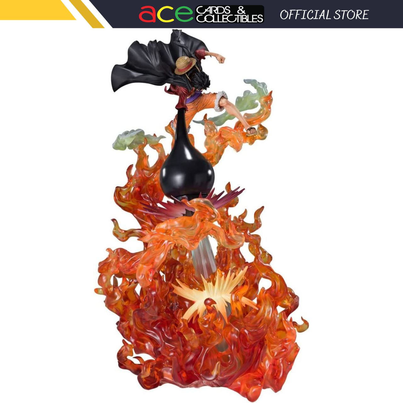 One Piece Figuarts Zero "EXTRA BATTLE SPECTACLE Monkey D. Luffy - Red Roc -"-Tamashii-Ace Cards & Collectibles