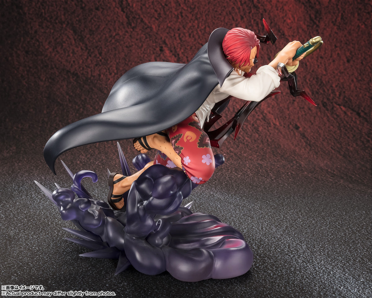 One Piece Figuarts Zero Super Fierce Battle "Shanks" [God Avoidance]-Tamashii-Ace Cards & Collectibles