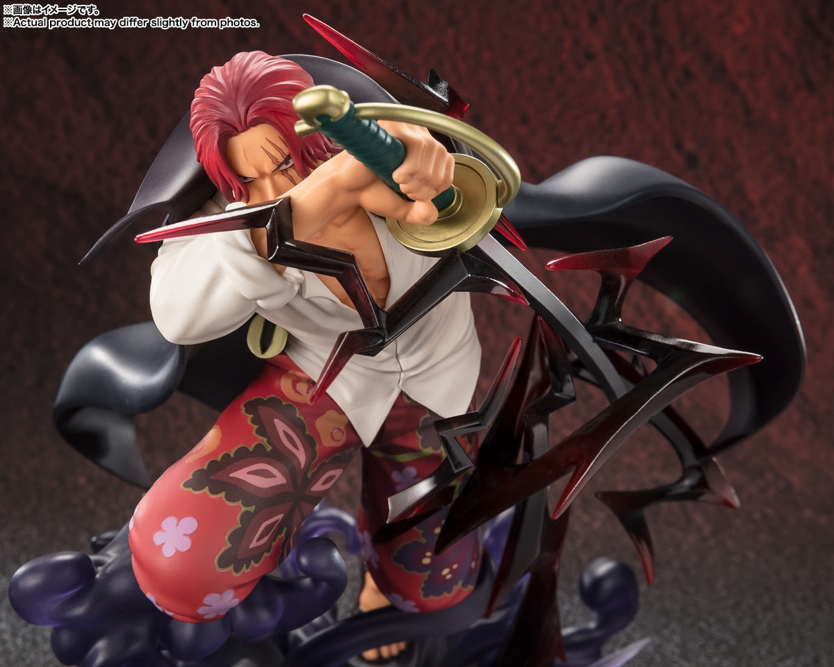One Piece Figuarts Zero Super Fierce Battle "Shanks" [God Avoidance]-Tamashii-Ace Cards & Collectibles