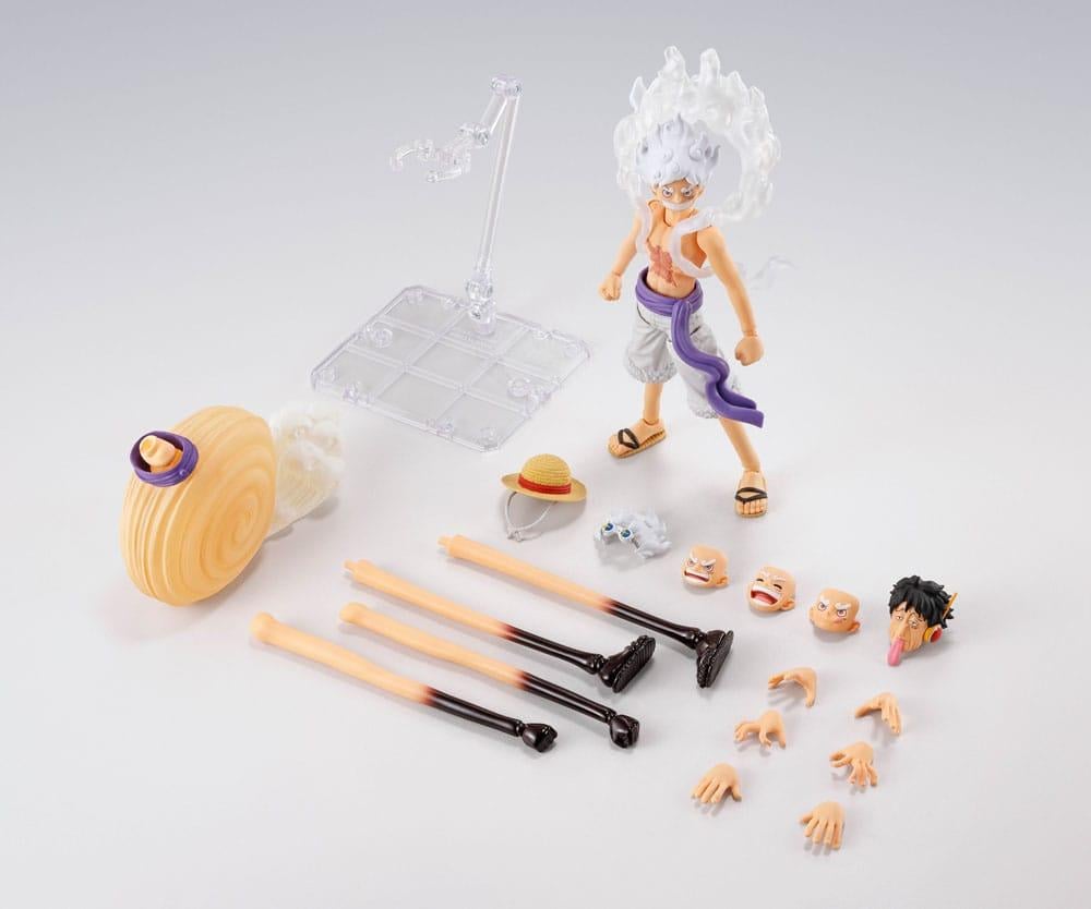 One Piece S.H. Figuarts "Monkey.D.Luffy Gear 5" (Egghead Island)-Tamashii-Ace Cards & Collectibles